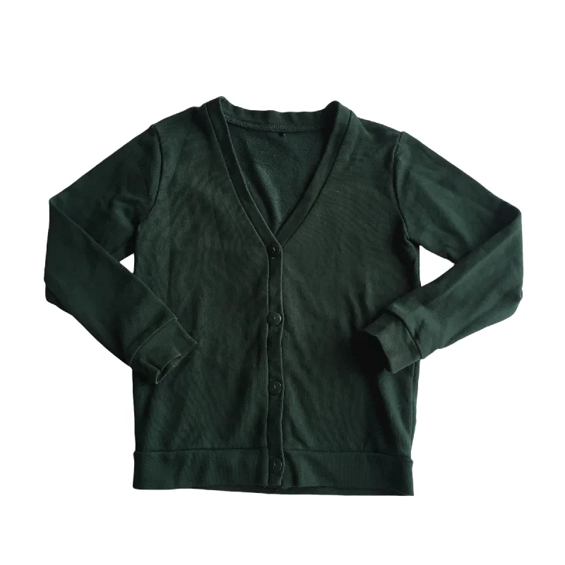 Green School Jersey Cardigan