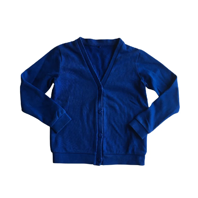 Royal Blue School Jersey Cardigan