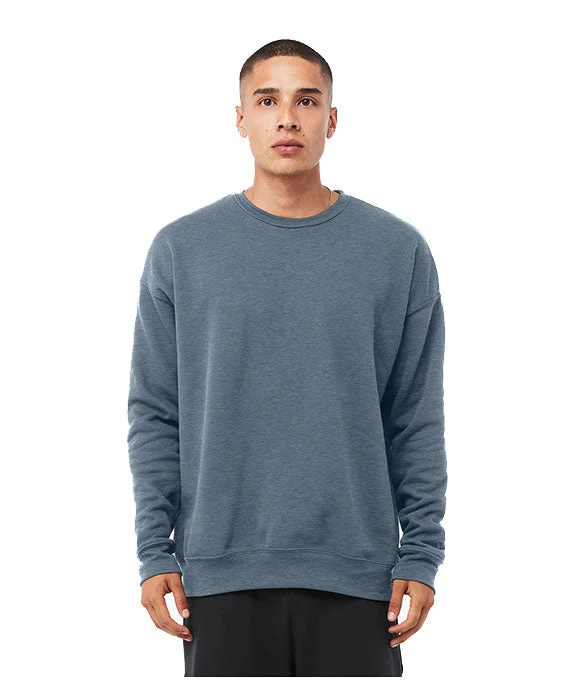 3945 - Bella + Canvas Unisex Drop Shoulder Fleece Sweatshirt | Heather Slate