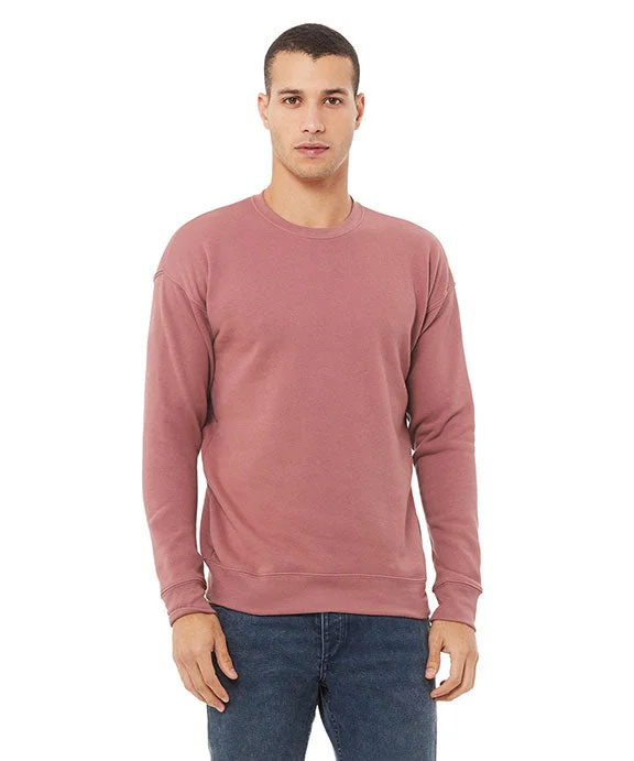 3945 - Bella + Canvas Unisex Drop Shoulder Fleece Sweatshirt | Mauve