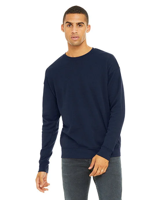 3945 - Bella + Canvas Unisex Drop Shoulder Fleece Sweatshirt | Navy