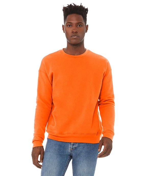 3945 - Bella + Canvas Unisex Drop Shoulder Fleece Sweatshirt | Orange