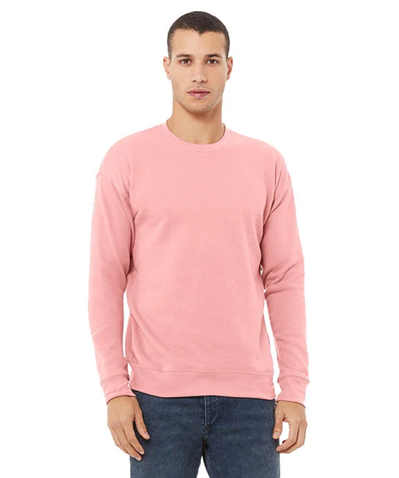 3945 - Bella + Canvas Unisex Drop Shoulder Fleece Sweatshirt | Pink