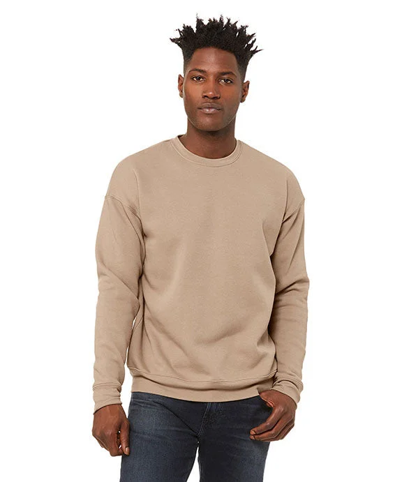 3945 - Bella + Canvas Unisex Drop Shoulder Fleece Sweatshirt | Tan