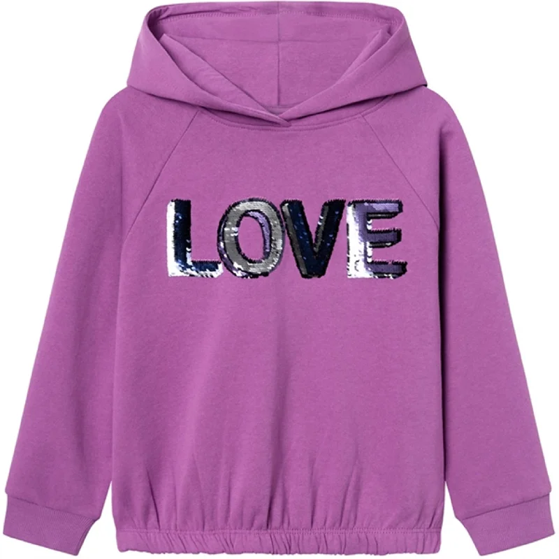 Name it Hyacinth Violet Rida Sweat Hoodie