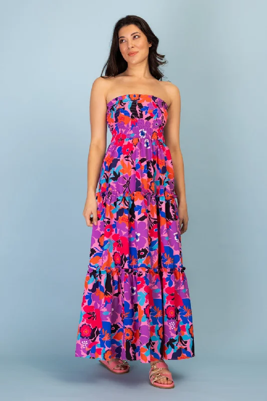 Fina Strapless Maxi Dress