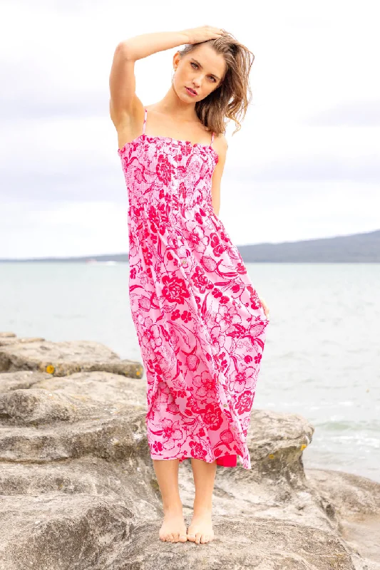 Hayes Maxi Dress Pink