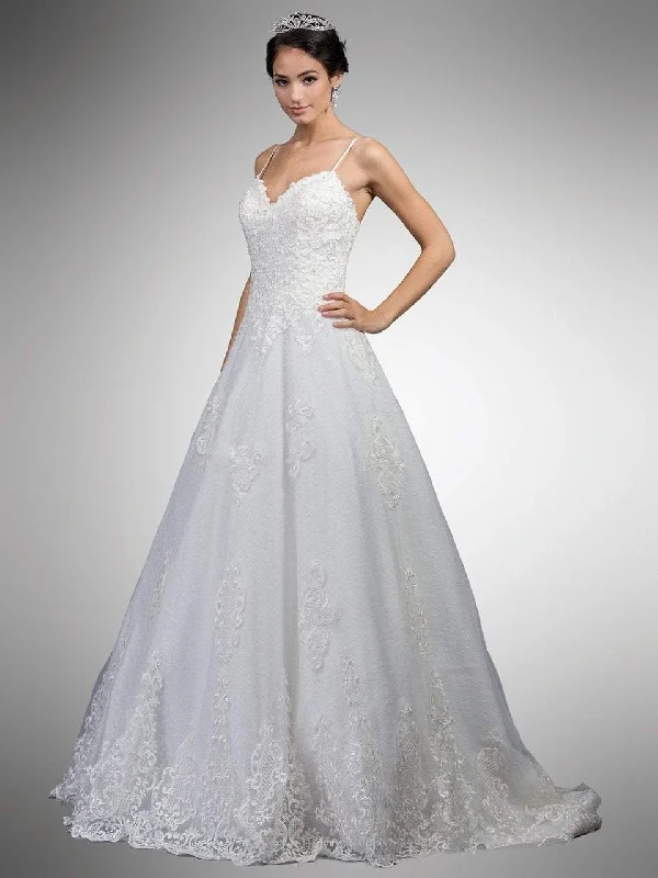 Dancing Queen Bridal - 41 Embroidered Sweetheart Fitted Gown